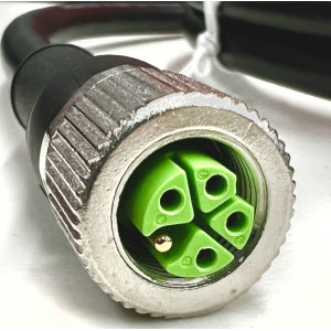 M12 Female Circular Connector to Open Cable, 5 Meter, CB-M12K5PF-5M